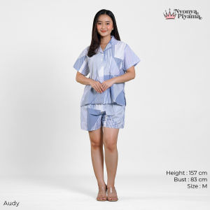 Nyonya Piyama Set Katun Comfy (Audy)