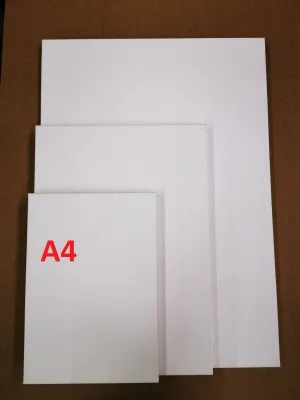 White Blank Canvas Stretched on Wooden Frame [A2A3A4] for Oil Acrylic Painting
