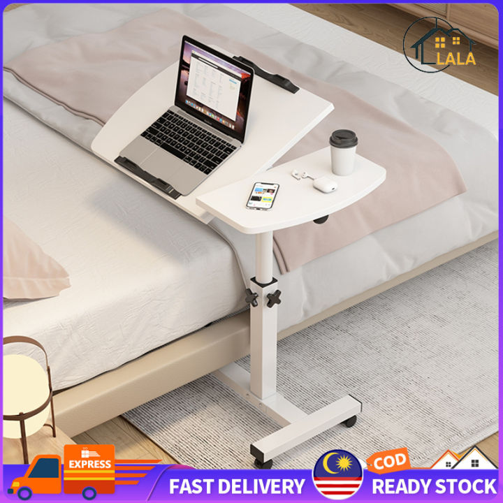 LALA Adjustable Height Laptop Table Bed table Sofa Side Table With ...