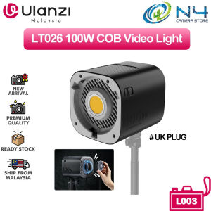 Ulanzi L003 LT026 100W COB Video Light 5600K CCT for Live Streaming Video Recording Camera Photography Light UK PLUG