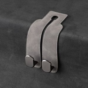 Universal Fit Car Seat Back Metal Hook / Car Interior Accessories Handbag Hook