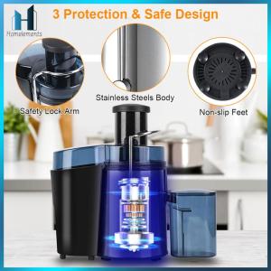 【Homelements】Household Juicer Residue Juice Separation Electric Juicer 2 Speed Level High Power Juicer Blender for Orange Juice