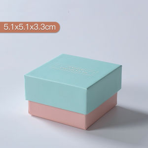Hộp quà tặng hộp trang sức màu xanh Pastel