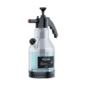 TKC28 2L Capacity Foam Sprayer Pressure Relief Valve Side-Opening Lid Pressure Spray Bottle Watering Tool Double-Mouth Design Snow Foam Car Detailing