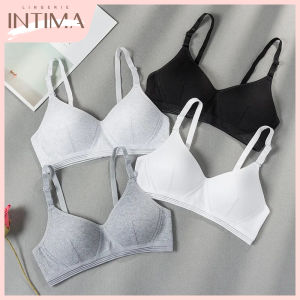 INTIMA Underwear for Kids Girl Baby Bra for Teens 12 To 15 Years Old Breathable Full Cup Cotton Bralette for Women Non Wire Sports Bra Daily Use Lingerie Push Up Bra with Foam