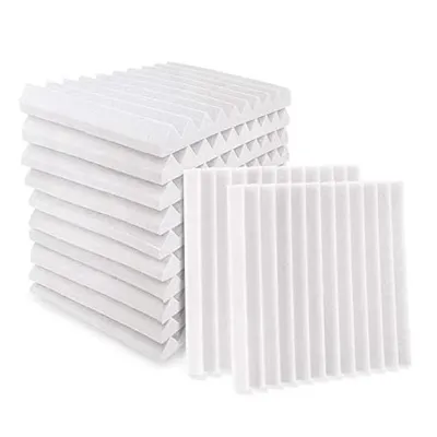 12Pcs Acoustic Foam BoardStudio Wedge TileAcoustic Foam Soundproof Pyramid Studio Treatment Wall PanelEtc2.5X30X30cm