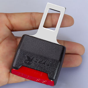 LEI เข็มขัดนิรภัยในรถยนต์2ชิ้นตัวขยายห่วงเข็มขัดนิรภัยในรถยนต์ตัวล็อคหัวเข็มขัดตัวเสียบแบบหนาอุปกรณ์เสริมสำหรับรถยนต์