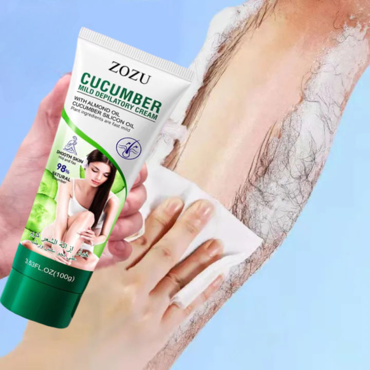 100 Gr Hair Removal Cream - Krim Waxing Non- Krim Penghilang Perontok Bulu Permanen Ketiak Kaki Tangan Aman Tanpa Iritasi - Anti Iritasi - Hair Removal Cream Normal Skin - Krim Perontok Bulu Ketiak Perontok Bulu Kulit Normal