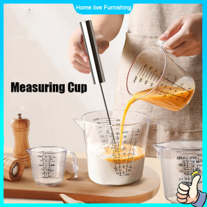 Plastic Measuring Cup Large Capacity Graduated Measuring Device Kitchen Scale Cup 300/600/1000ml Baking Tool