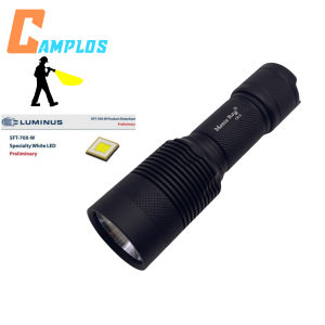 Camplos Đèn pin siêu sáng Mantaray C8.2 SFT70 4500 lumen pin 26650 đèn pin cầm tay hợp kim nhôm chống nước chiếu xa