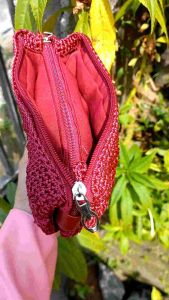 Tiddar Store-Tas Rajut Jogjakarta-Dompet Rajut-Dompet Rajut Hp ukuran 18 x 12 cm-Dompet Rajut Termurah-Dompet Rajut Terbaru-Benang Nilon-Dompet Rajut Tiga Ruang