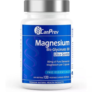 CanPrev Magnesium Biglycinate 80mg Ultra Gentle - Hỗ Trợ Cơ Bắp Xương Chắc Khỏe Cải Thiện Giấc Ngủ
