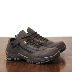 Sepatu Safety Pria - Safety Shoes Boots Pria - Sepatu Kerja Pria Kitchen Bengkel Proyek Lapangan - Sepatu Safety Ujung Besi Termurah