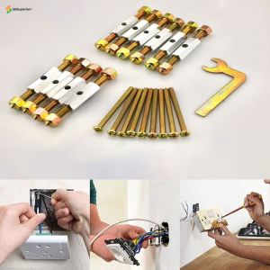 10 Pcs Switch Socket Cassette Screws Support Rod Switch Box Repair Kit Corrossion and Rust Resis Electrical Tools