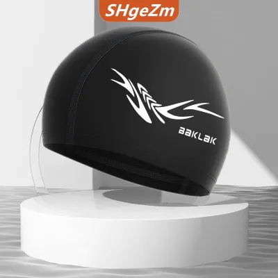 [COD] SHgeZm Người Đàn Ông Nylon Vải Mũ Bơi Bảo Vệ Tai Dài Tóc Thể Thao Bơi Hồ Bơi Hat Mũ Bơi Cho Nam Giới Và Phụ Nữ Người Lớn