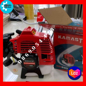 Máy cắt cỏ Kamatsu KM-430 nòng đại bác 43li tặng kèm bát cước