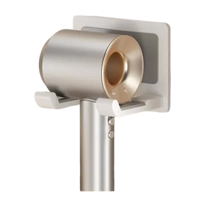 Sturdy Aluminum Plastic Adhesive Hair Dryer Mounted for Household Organization and Styling in Bathrooms and Salons