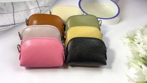 Royal Bagger Coin Purse for Women Genuine Cow Leather Fashion Simple Zipper Storage Bag Large Capacity Clutch Wallet 9275