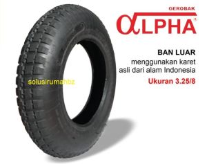 BAN GEROBAK LUAR ALPHA 3.25 U RODA 325 DORONG SORONG SUKU CADANG PART