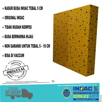 Kasur Busa INOAC Tebal 5 Cm Berbagai Ukuran Original INOAC