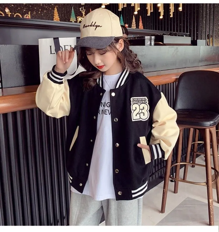 Girl baseball outlet jacket