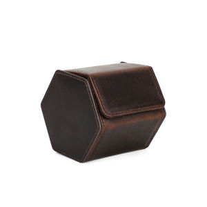 Genuine Leather Watch Storage Case 1/2/4 Slots Portable Travel Watch Roll Retro Watch Box