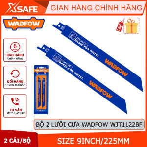 Bộ 2 lưỡi cưa kiếm WADFOW WJT1122BF dùng cắt kim loại kích thước 9inch(225mm)chính hãng