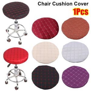 CBHH 1Pcs Tròn Vỏ đệm ghế 33cm Có thể tháo rời Bọc ghế quán bar Đàn hồi Thảm bọc ghế xoay Nhà bếp văn phòng