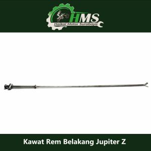 Kawat Rem Belakang Jupiter Z - Tiang Rim Mur Per Rem Brake Rod JUPITER Z Panjang 50 cm