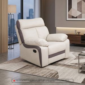 [FREE INSTALLATION] BETTY LUSSO Recliner Sofa Set 1 Seater Recliner CASA Leather Sofa Lounge Chair Relax Sofa Casa Leather