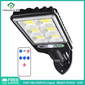 [Fast Delivery] Solar Sensor Wall Light COB LED Waterproof Human Induction Street Lamp Garden Outdoor Courtyard