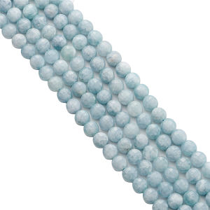 6mm 60pcs Flat Faceted Natural Stone Beads Amethyst Lapis Jade Jasper Agate Quartz Tiger Eye for DIY  Bracelet Necklace Earring Jewelry Making