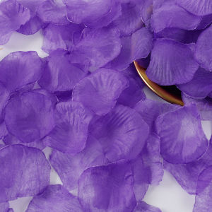 500pcs Romantic Artificial Rose Petals Wedding Supplies Valentines Birthday Atmosphere Party Decoration