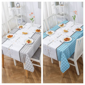Waterproof & Oil-proof Tablecloth Wash-free Table Cover Heat-resistant Tablecloth Scratch-resistant Table Cover Anti-wrinkle Table Cover