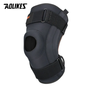1PCS Pressurize Knee Support Sleeve Protector Elastic Knee Pads Brace Springs Gym Sports Basketball