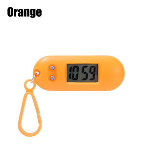 🔥Silent Luminous ABS Digital Electronic Clock Student Exam Study Library Pocket Watch Green Backlight LCD Display Mini Portable