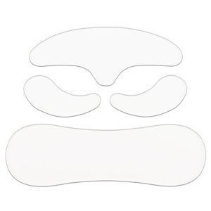4 in 1 Reusable Slicone Anti-wrinkle Forehead Sticker Eye Neck Patch Wrinkle Removal Set