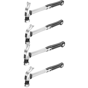 Multipurpose Steel Claw Hammer Nail Puller Carbon Steel Construction Ergonomic Handle For Woodworking Home Repairs