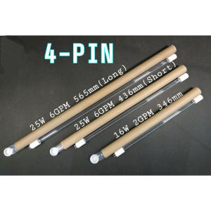UV Bulb Water Sterilizer Filter Ultraviolet Disinfection Replacement Lamp 4-Pin 2GPM/6GPM/8GPM/12GPM