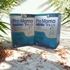 Pro Mama Yalla Omega-3 - Bổ sung DHA EPA cho mẹ bầu