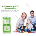 [1Bag] Hanging Drying Clothes Wardrobe Desiccant | Home Wardrobe Dehumidifier Dry Bag Moisture Absorption Dehumidify. 