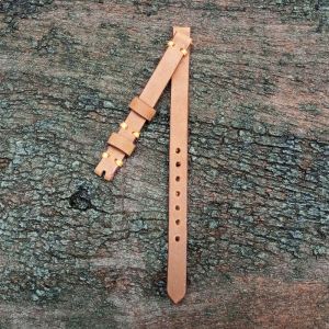 Tali Jam Tangan Kulit Wanita Uk 8mm Kulit Sapi Warna Coklat Garansi
