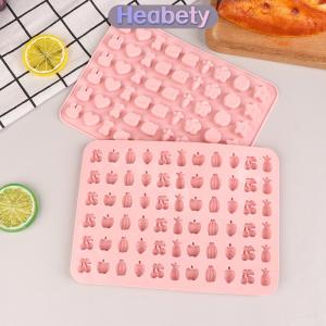 Heabety 1 cái các loại Sugarcraft Silicone khuôn DIY Gummy động vật kẹo mềm sô cô la kẹo Khuôn bánh nhựa nghệ thuật Baking trang trí nội thất công cụ