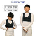 PELINDUNG DADA SEPAK BOLA CHEST PROTECTOR FOOTBALL VEST SPORT BRA. 