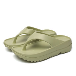 Free Shipping New Thick-Soled Height-Increasing Flip-Flops For Women Suitable For Outdoor Wear Beach And Sand Non-Slip And Odor-Resistant WomenS Sandals
