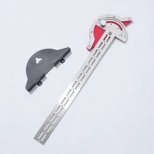 Thước Đo Góc Vạn Năng Điều Chỉnh 180 Độ Thép Hợp Kim Cao Cấp Chuyên Dụng Thước Đo Góc Thợ Mộc Kỹ Sư Tiện Lợi Chính Xác