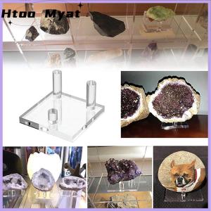 tantuoye ที่ตั้งโชว์อะคริลิคฐานยึดชั้นวางของสำหรับตัวอย่างหินแร่แร่จีโอดเครื่องประดับชั้นแสดงของสะสมขนาดเล็ก