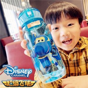 450 มิลลิลิตรน่ารัก ขวดน้ำเด็กพลาสติก Dis Ney Mic ผสม Min Nie So Fia สำคัญ Mic