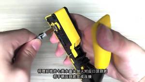 ZoeRax Pass Through Crimper for CAT5/5e CAT6 Network Connectors CAT6a CAT7 Shielded Modular Plugs RJ45 RJ12 RJ11 Pass Through Crimp Tool Strip Cut and Crimp All-in-One