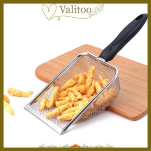 [Valitoo] อุปกรณ์ทำความสะอาดสัตว์เลี้ยงพลั่วอุจจาระทำจากสแตนเลสพลั่วตักอุจจาระแมวพลั่วตักทรายสัตว์เลื้อยคลานพลั่วตาข่ายหน้าจออุจจาระ